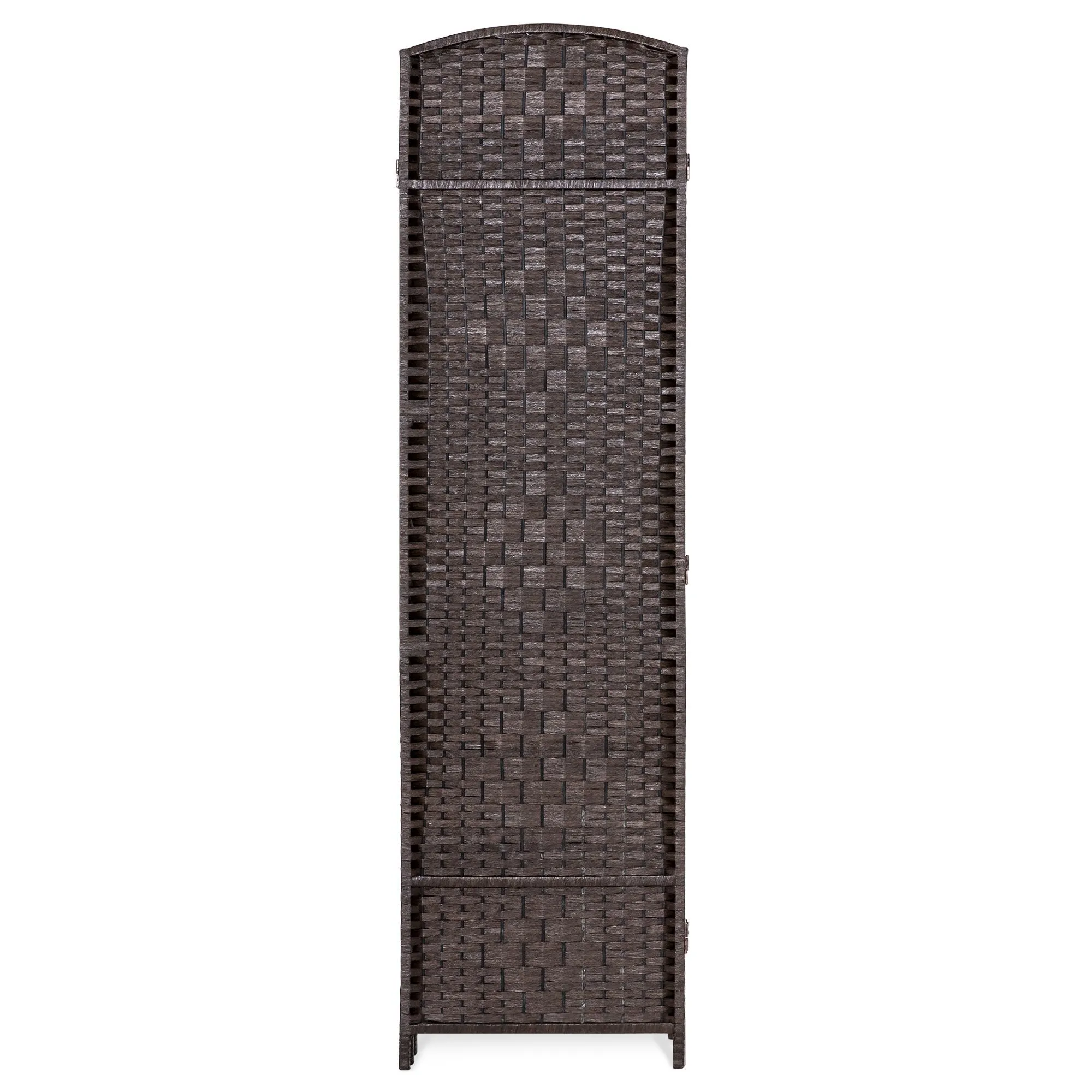 6ft Tall 6-Panel Diamond Weave Folding Room Divider Privacy Screen