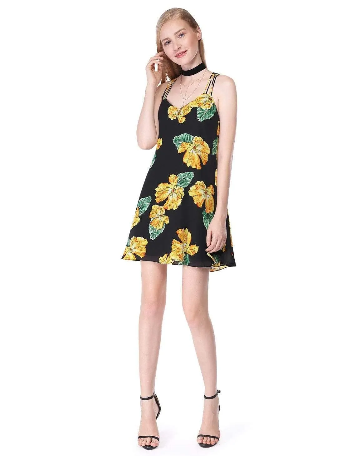 Alisa Pan Flowy Floral Summer Dress