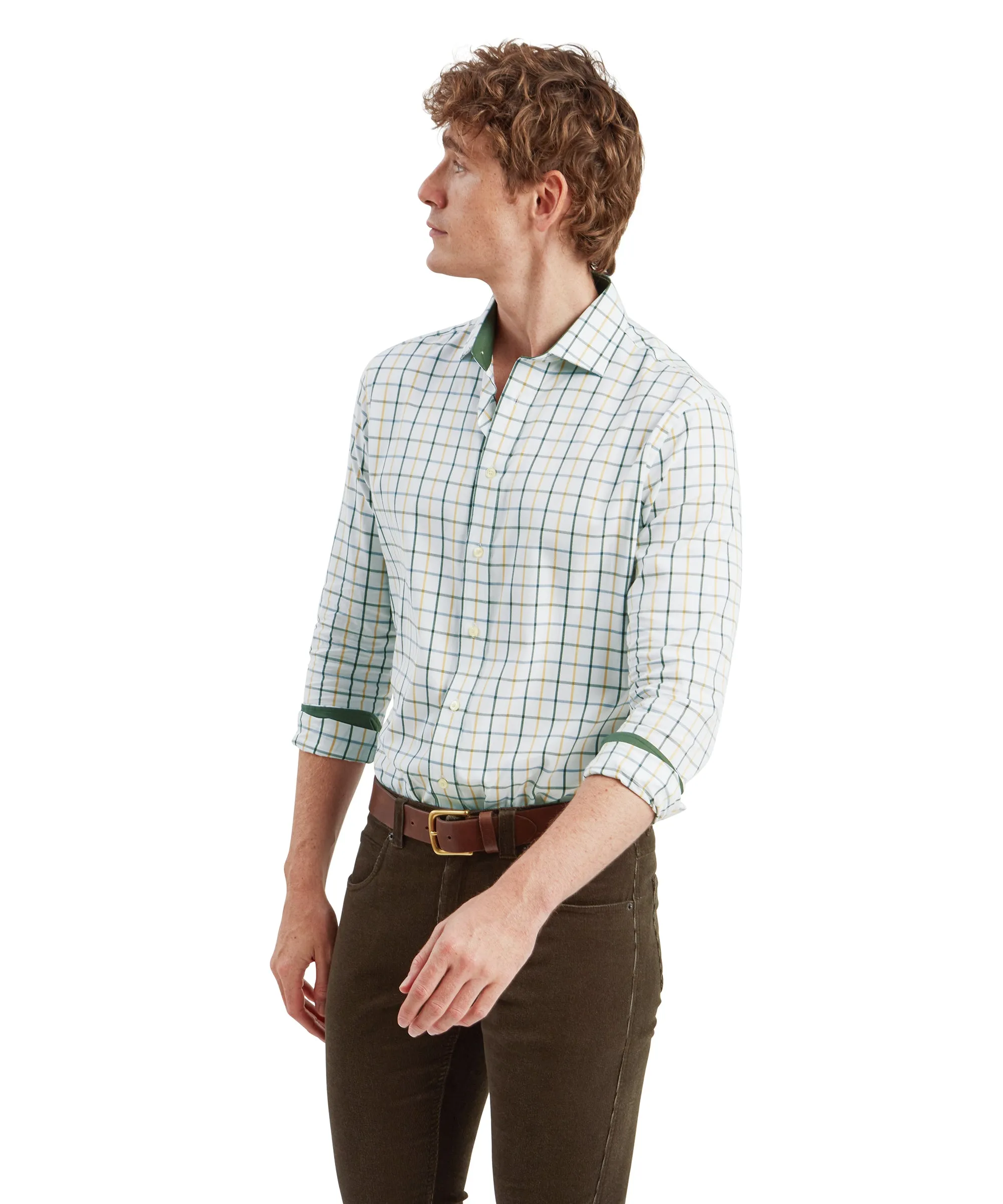 Baconsthorpe Tailored Shirt - Woodland Check