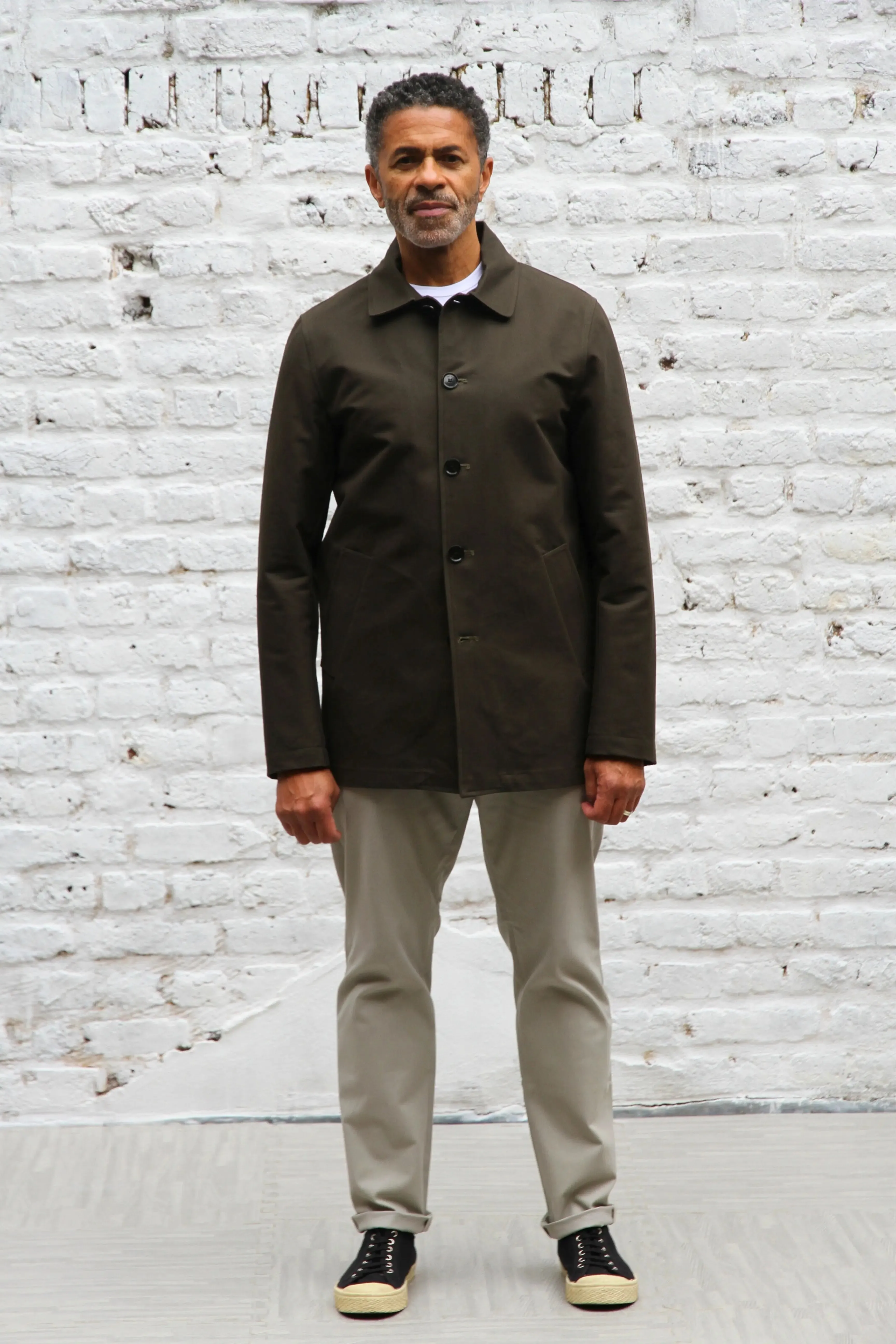 Bank Mac Unlined - Olive Dx