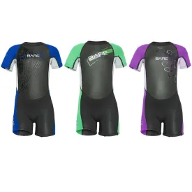 Bare 2mm Youth Tadpole Shorty Wetsuit