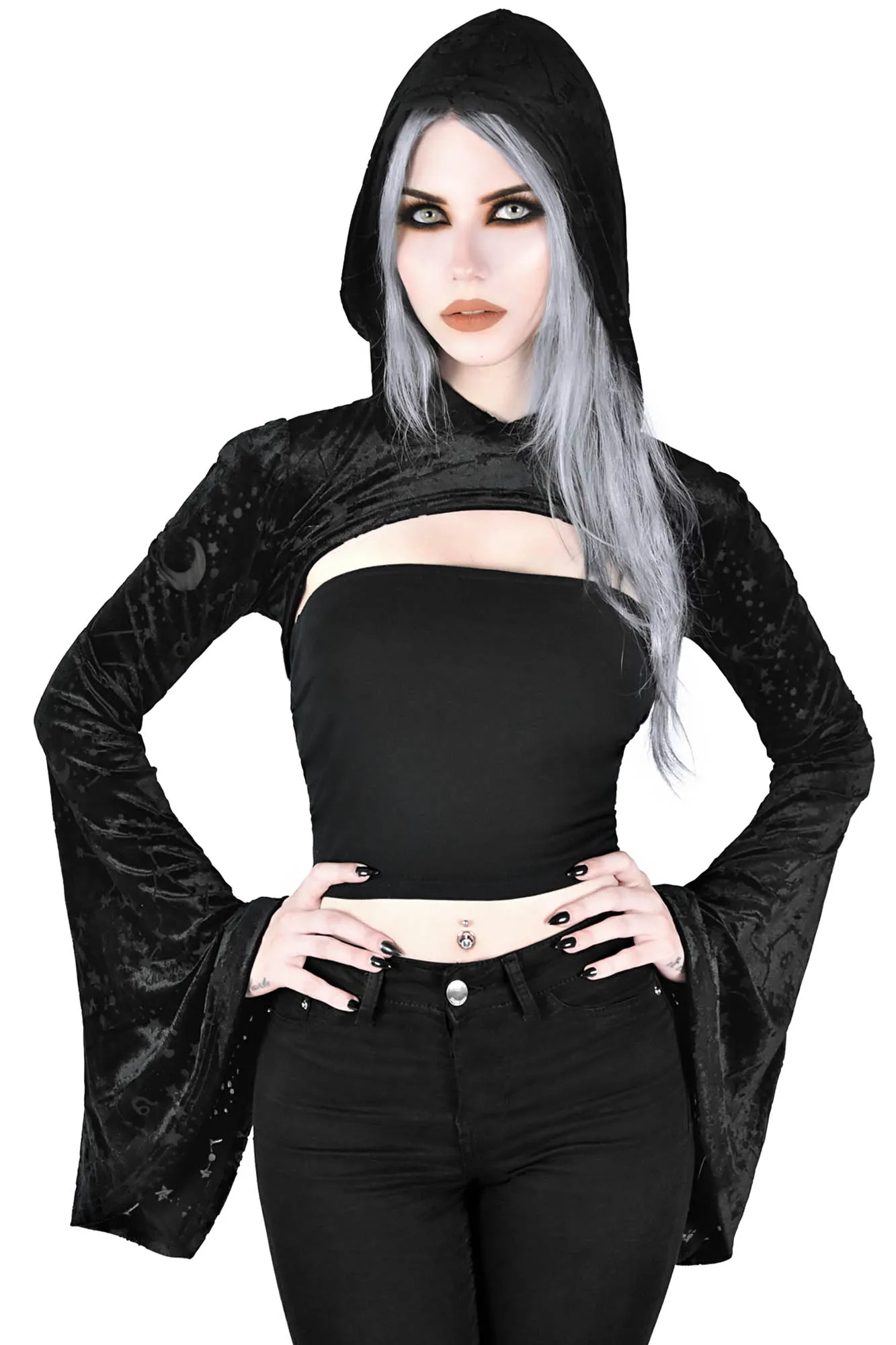 Belinda Hooded Bolero