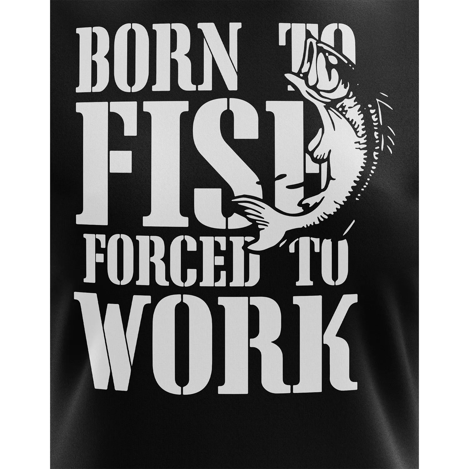 Born to Fish Forced to Work Women's Short Sleeve Shirt