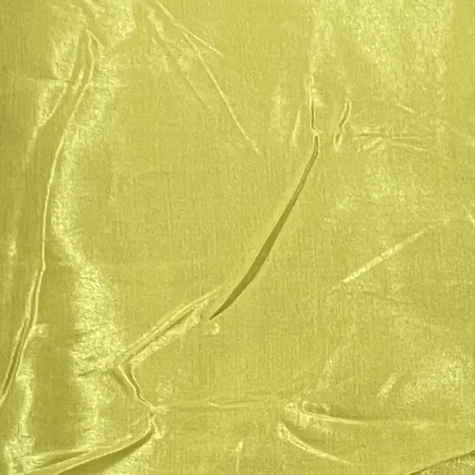 Bright Olive Solid Shantoon Fabric