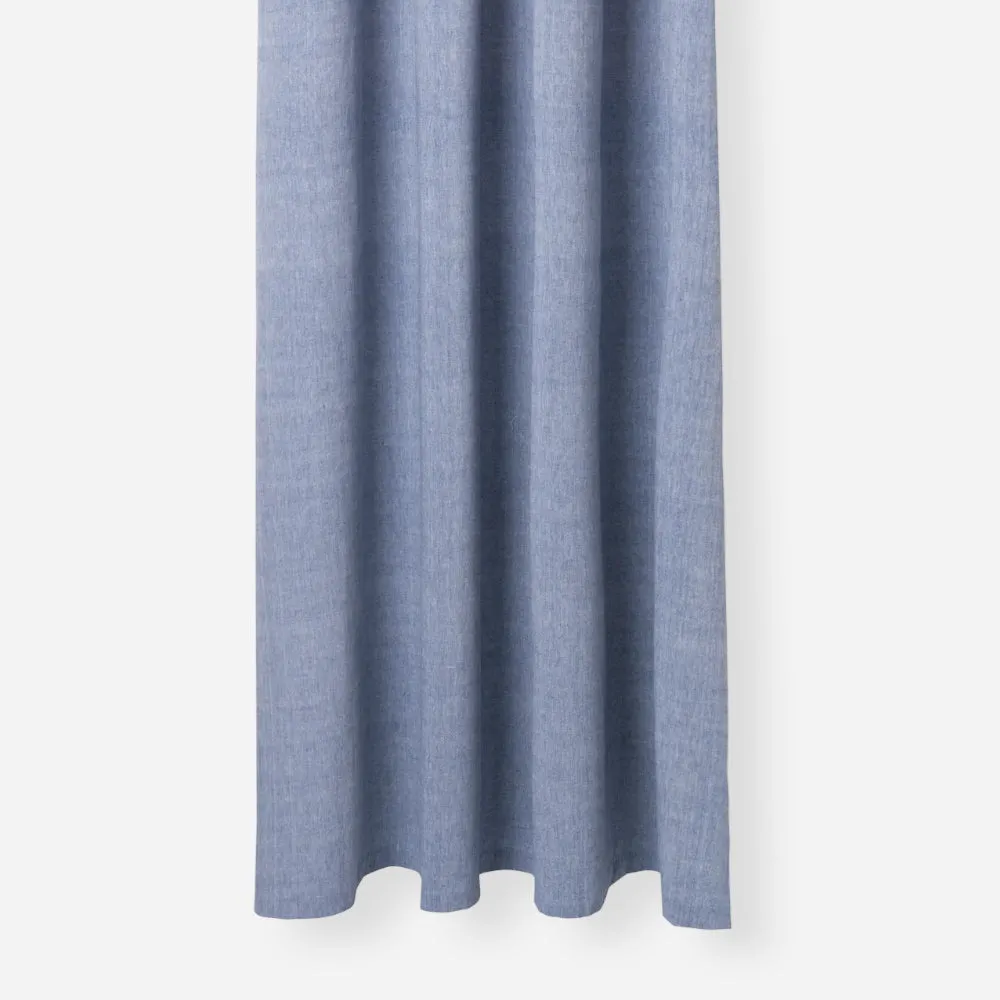 Chambray Shower Curtain