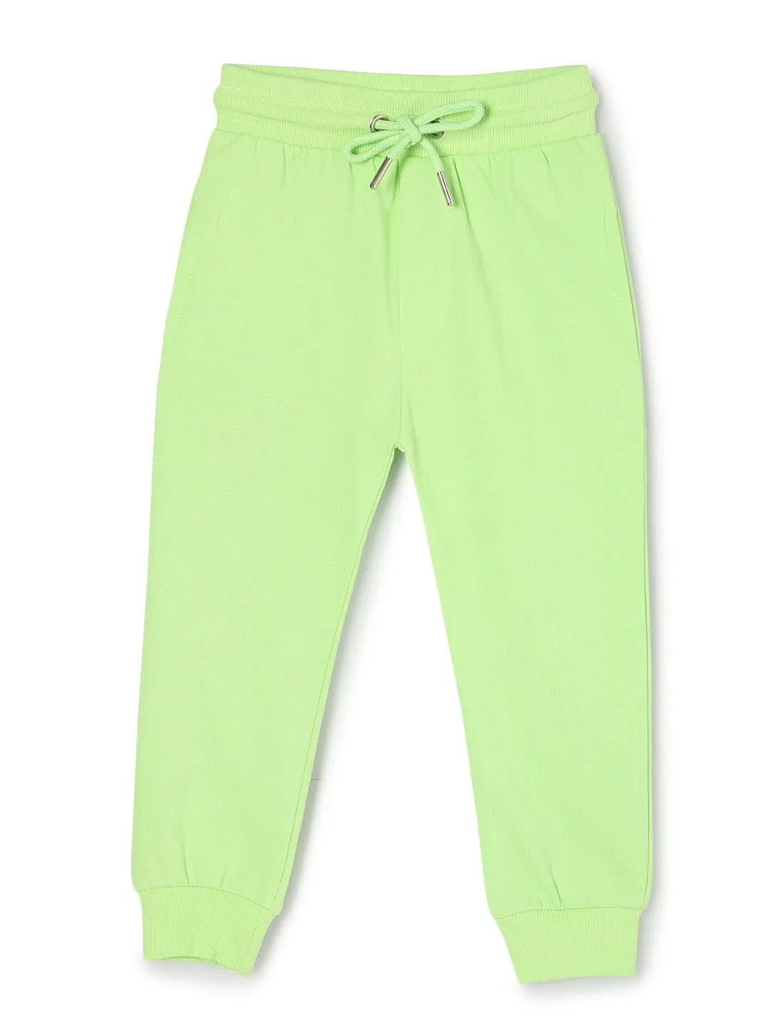 Combo of 3 Winter Sweatpants- Black, Light Blue & Neon Green