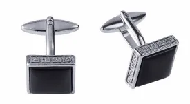 Cudworth Black Cat's Eye Cufflinks