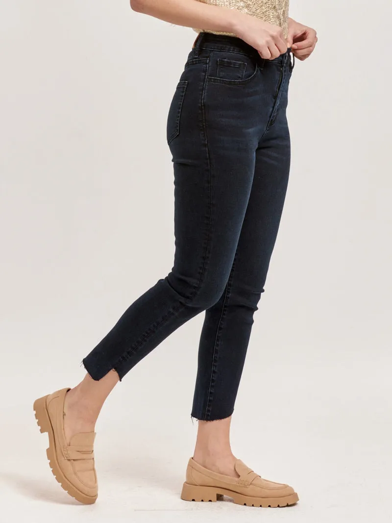 Dear John Stella High Rise Cropped Denim - Calhoun