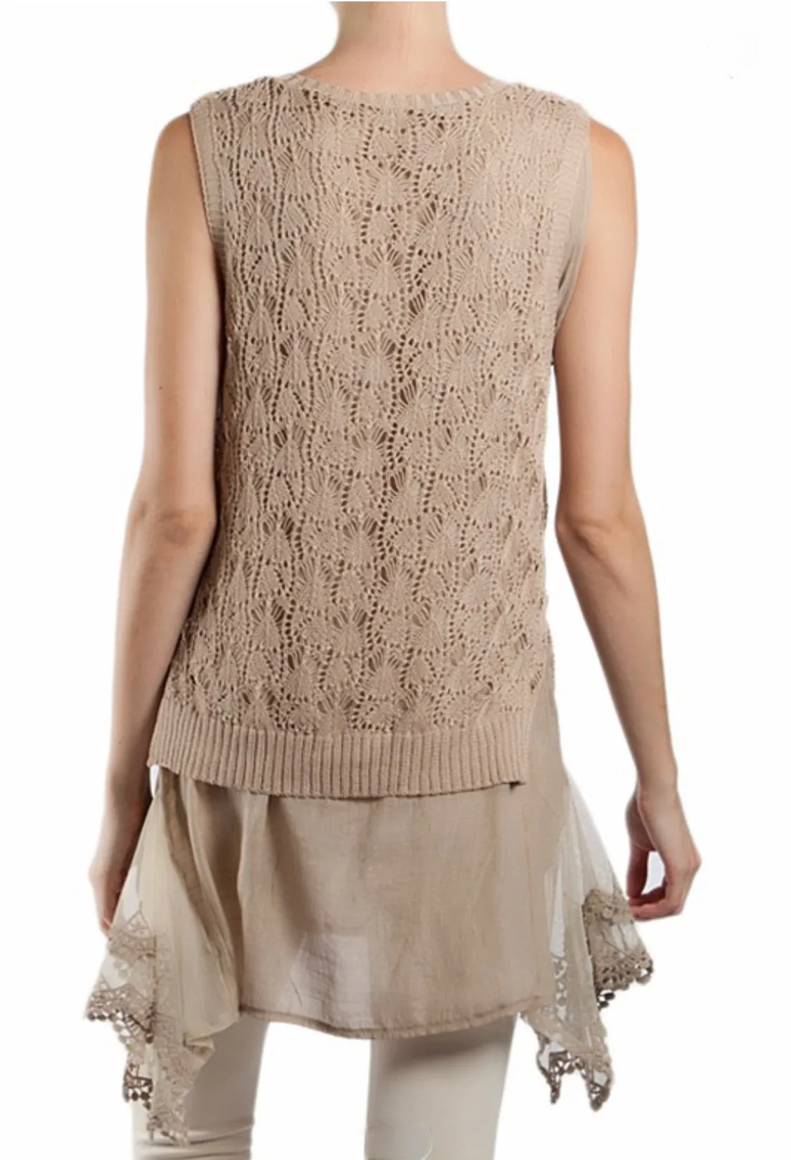 Kasha Crochet Top