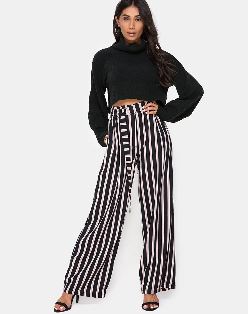 Majustie Trouser in Formal Stripe