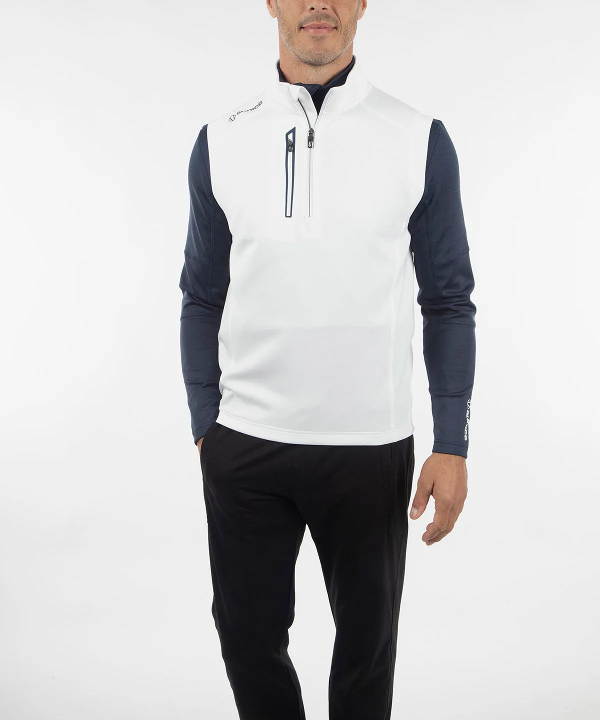 Men's Axel Lightweight Stretch Thermal Half-Zip Vest