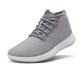 Men's Wool Runner-up Mizzles - Medium Grey (Light Grey Sole)