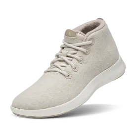 Men's Wool Runner-up Mizzles - Stony Cream (Natural White Sole)