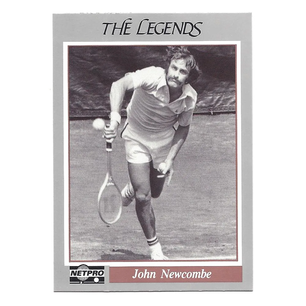 NETPRO Legend Tennis Collector Card Set