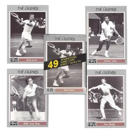 NETPRO Legend Tennis Collector Card Set