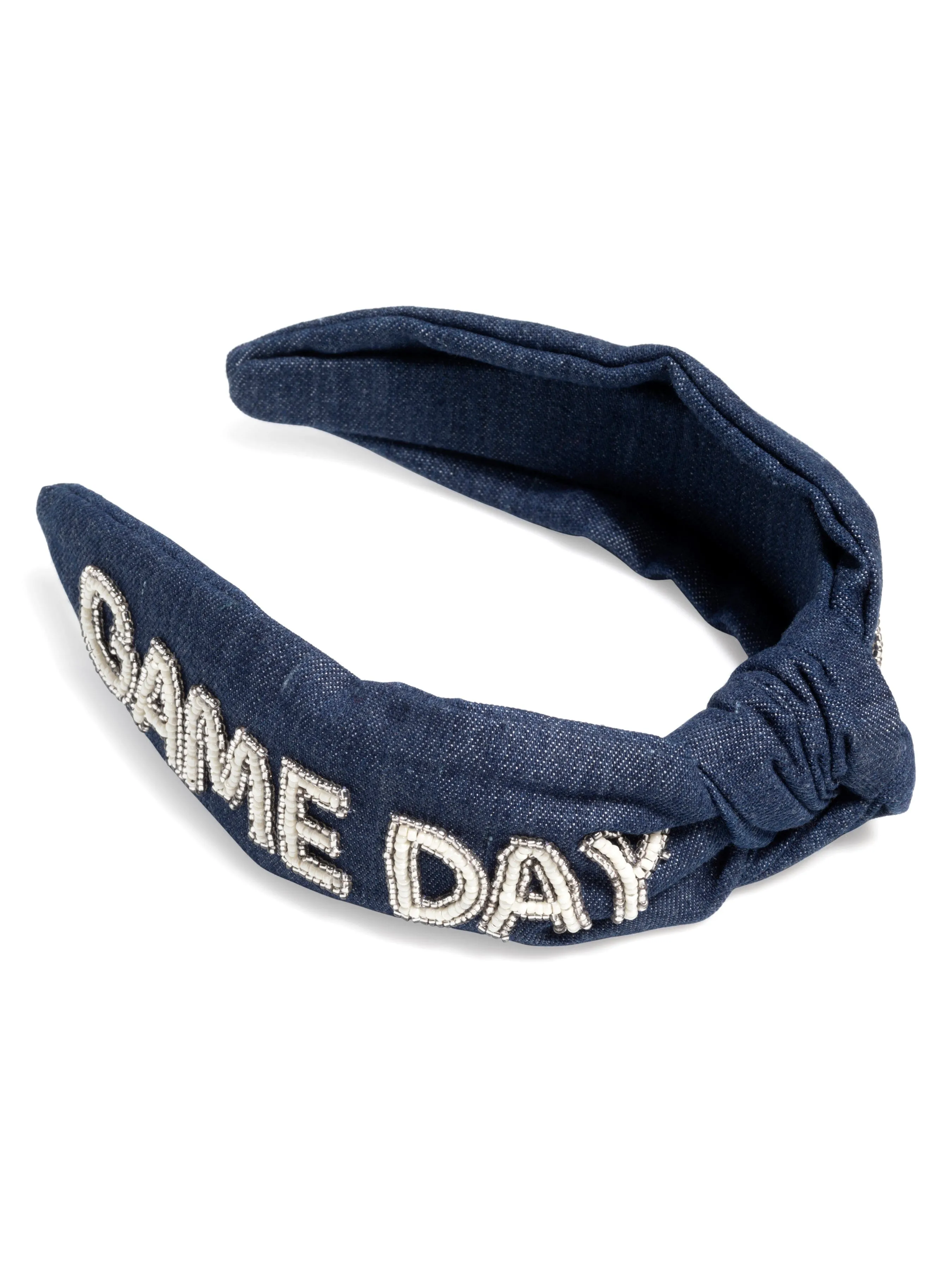 "Game Day" Headband | Denim