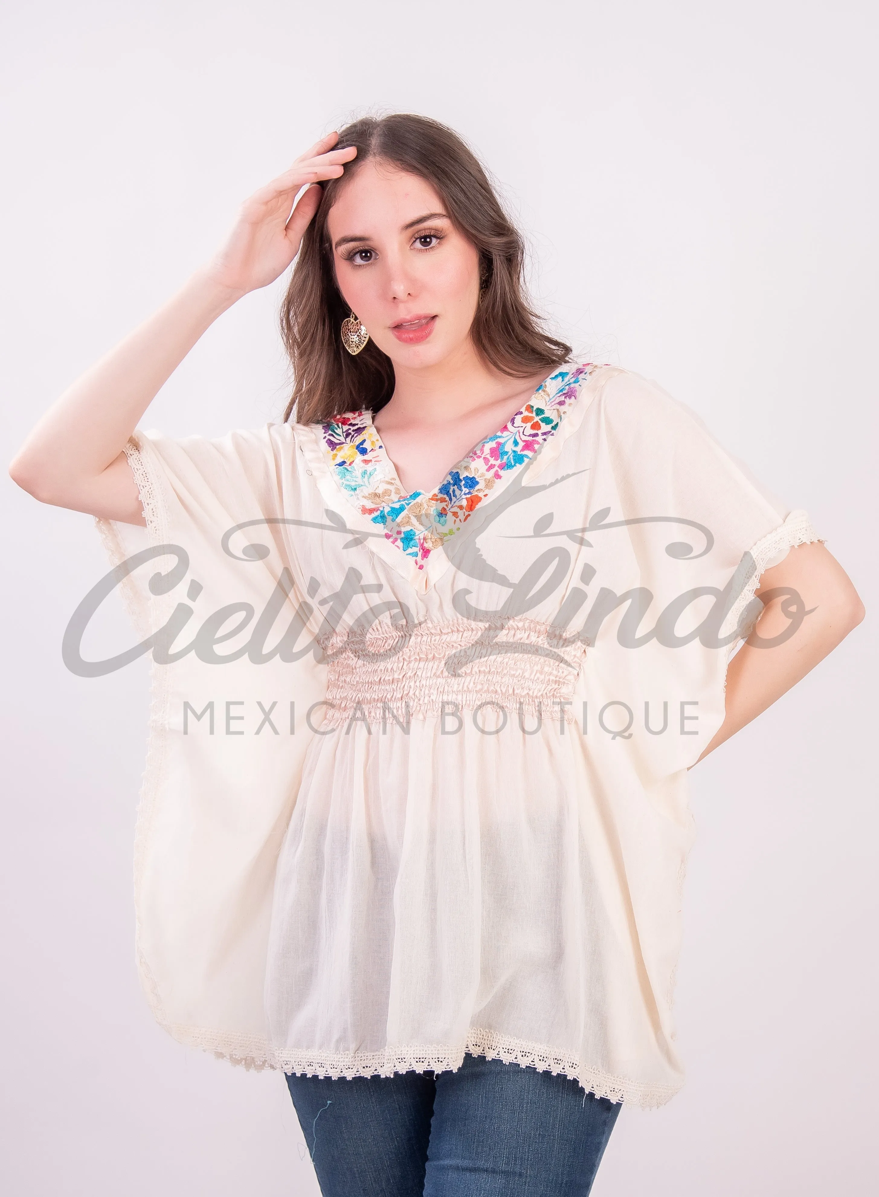 San Antonino Mariposa Blouse