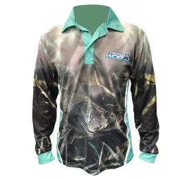 Tackle World Angler Series Barra Adults Fishing Shirt