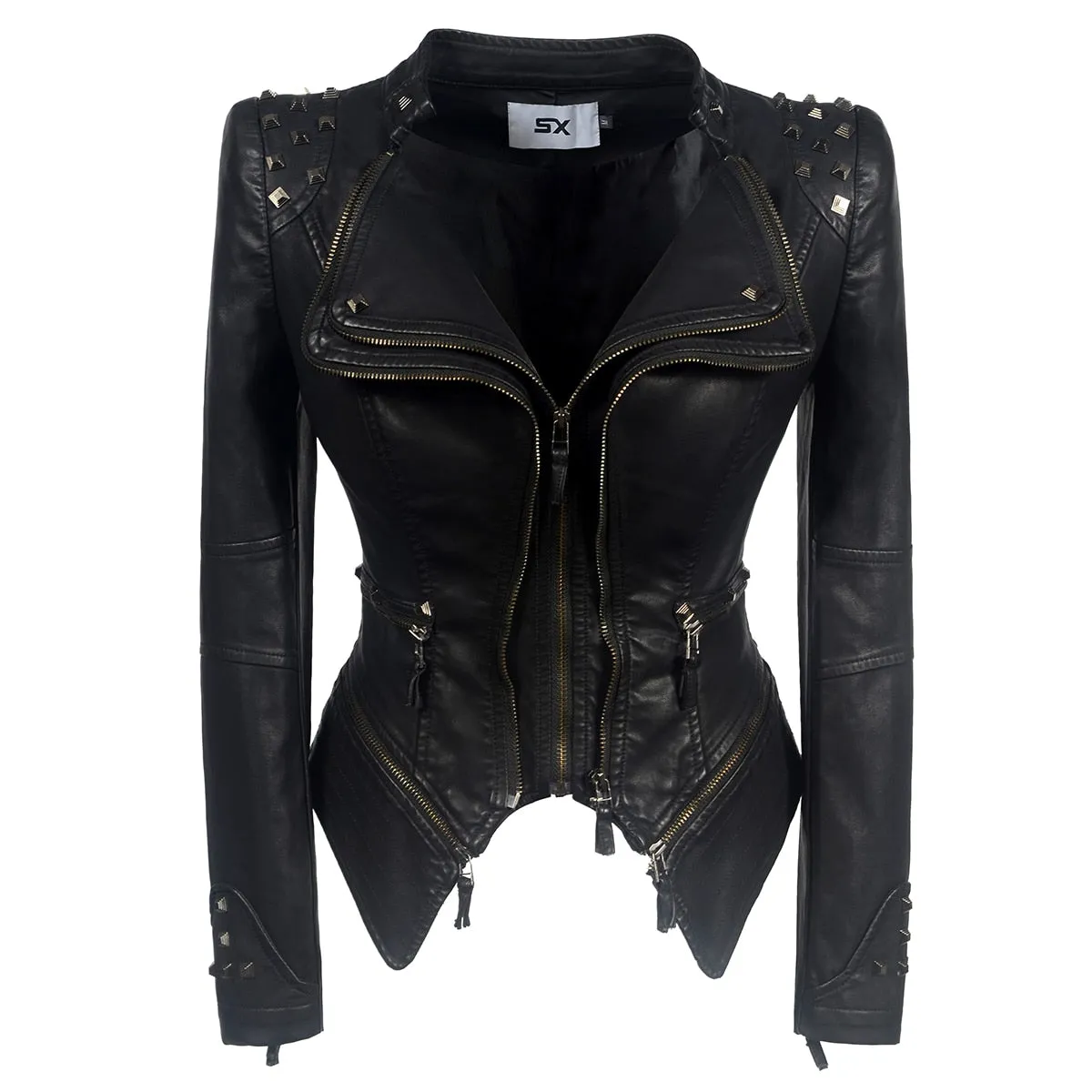 TEEK - Womens Steampunk Shrug Studs Jacket