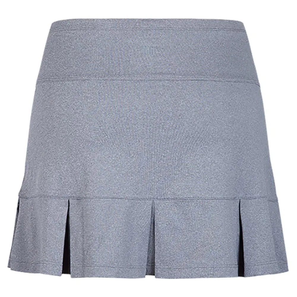 Women's Doral 14.5 Inch Tennis Skort Frosted Heather