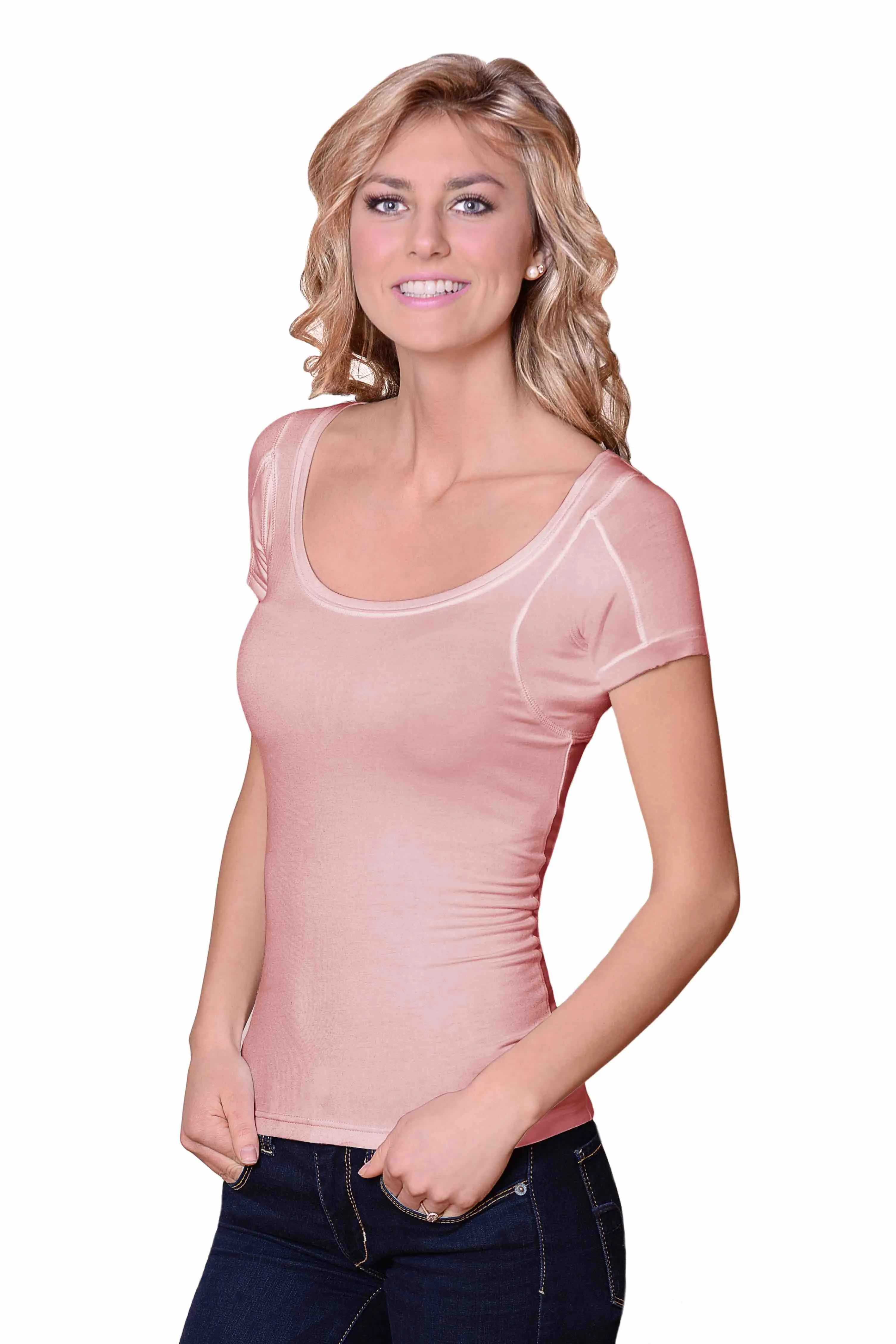 Women's Sweat Proof Undershirt (Scoop Neck)