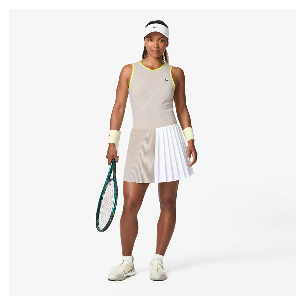 Women's Ultra-Dry Stretch Tennis Dress and Shorts Hammam and White